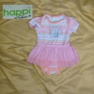 Happi onesie 0-3 mos.